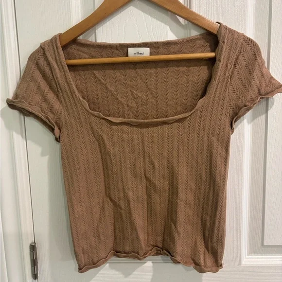 Aritzia Wilfred Parcel Top Size Medium - Picture 1 of 4